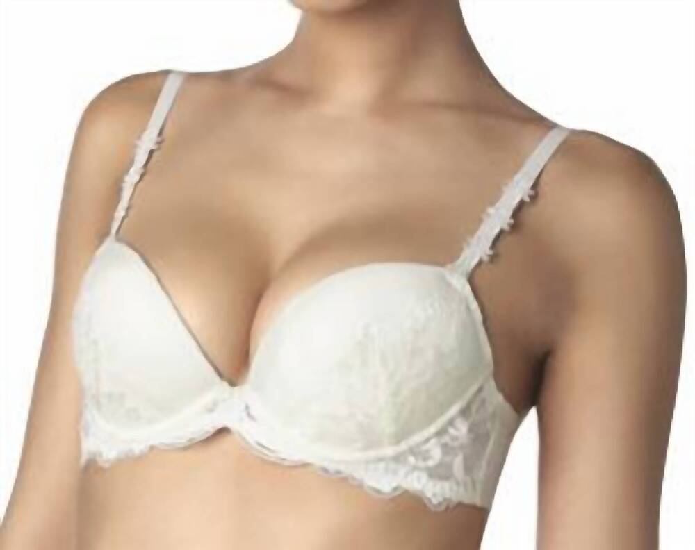 NEW SIMONE PERELE amour push-up racerback bra in ivory
